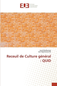 Paperback Receuil de Culture général: Quid [French] Book