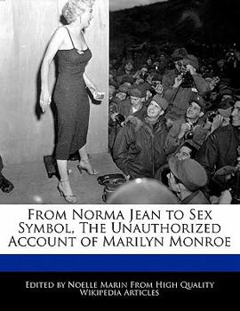 Paperback From Norma Jean to Sex Symbol, the Unauthorized Account of Marilyn Monroe Book