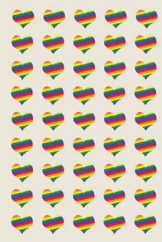 Paperback LGBTQ+ Rights Field Journal Notebook, 50 pages/25 sheets, 4x6 Book