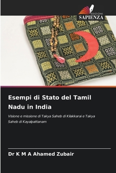Paperback Esempi di Stato del Tamil Nadu in India [Italian] Book