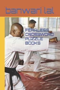 Paperback Fearless Crossword Puzzle Books Book