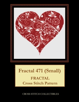 Fractal 471 (Small): Fractal Cross Stitch Pattern