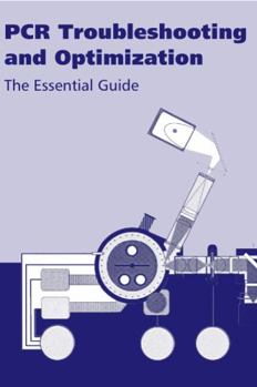 Hardcover PCR Troubleshooting and Optimization: The Essential Guide Book
