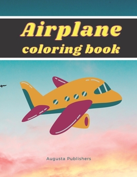 Paperback Airplane Coloring Book