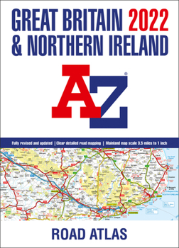 Paperback Great Britain A-Z Road Atlas 2022 Book