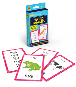 Cards Word Families Flash Cards: 54 Flash Cards Book