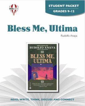Paperback Bless Me, Ultima - Student Packet by Novel Units Book