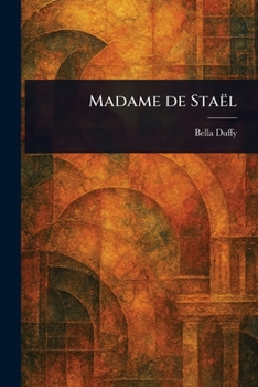 Paperback Madame De Staël Book