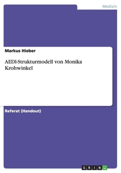 Paperback AEDL-Strukturmodell von Monika Krohwinkel [German] Book