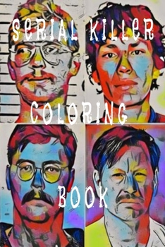 Paperback Serial Killer Coloring Book