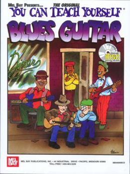 Paperback You Can Teach Yourself Blues Guitar [With CD] Book