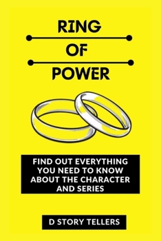 Paperback The rings of power: Find out everything you need to know about the character and series Book