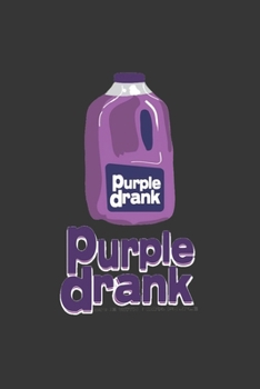 Paperback Purple Drank Tall Notebook: Lined Journal, 120 Pages, 6 x 9, Affordable Gift Journal Matte Finish Book