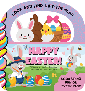 Board book Happy Easter Look and Find Lift-The-Flap Book