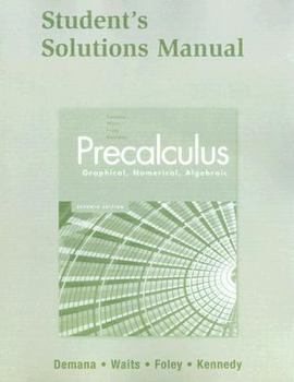 Paperback Precalculus: Graphical, Numerical, Algebraic Book