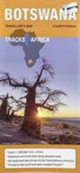 Map Botswana tracks r/v (r) wp Book