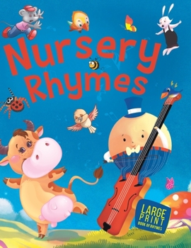 Hardcover Large Print: Nursery Rhymes Book