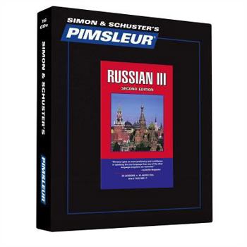 Audio CD Pimsleur Russian Level 3 CD: Learn to Speak and Understand Russian with Pimsleur Language Programsvolume 3 Book