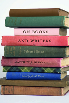 Hardcover On Books and Writers: Selected Essays Book