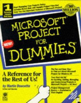 Paperback Microsoft Project for Dummies Book