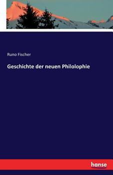 Paperback Geschichte der neuen Philolophie [German] Book