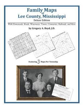 Paperback Family Maps of Lee County, Mississippi Book