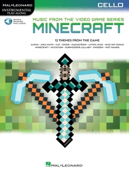 Paperback Minecraft - Music from the Video Game Series Cello Play-Along Book/Online Audio Book