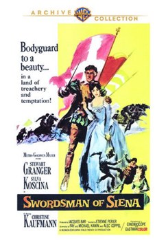 DVD The Swordsman Of Siena Book
