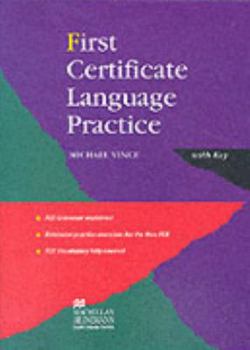Paperback First Certificate Language Practice: With Key Book
