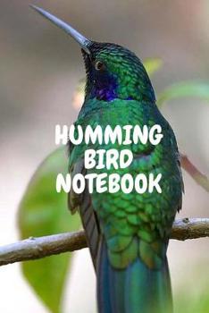 Paperback Humming Bird Notebook Book