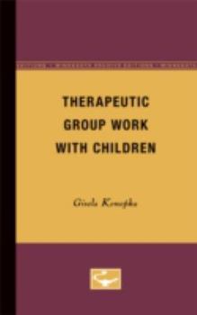 Paperback Therapeutic Group Work with Children Book