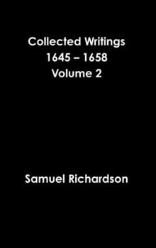 Hardcover Collected Writings 1645 - 1658 Volume 2 Book