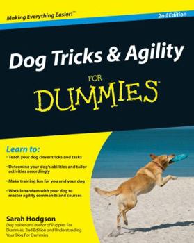 Paperback Dog Tricks & Agility for Dummies Book