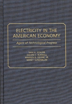 Hardcover Electricity in the American Economy: Agent of Technological Progress Book