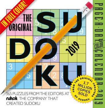 Calendar The Original Sudoku Page-A-Day Calendar 2019 Book