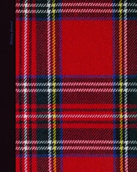Paperback Writing Journal: Lined Paper Notebook for Creative Writers or Personal Use (A large SOFTBACK with a PRINTED IMAGE of tartan from our Pl Book