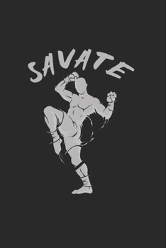 Savate Notebook: Diary Journal 6x9 inches with 120 Dot Grid Pages
