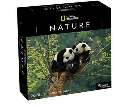 Paper Catalog National Geographic: Nature 2026 Day-To-Day Calendar Book