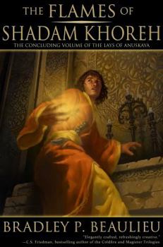 Paperback The Flames of Shadam Khoreh Book