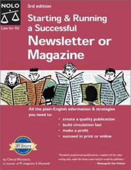Paperback Starting & Running a Successful Newsletter or Magazine (Starting & Running a Successful Newsletter or Magazine) Book