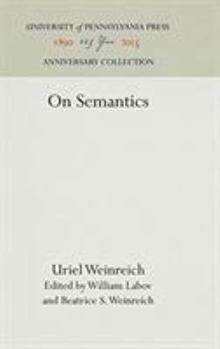 Hardcover On Semantics Book