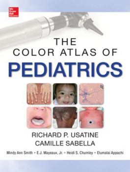 Hardcover Color Atlas of Pediatrics Book