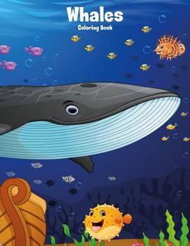 Paperback Whales Coloring Book 1 Book