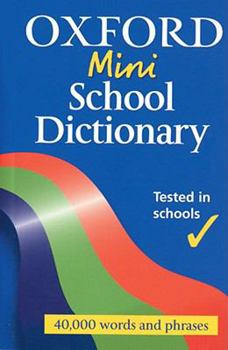 Paperback Oxford Mini School Dictionary Book