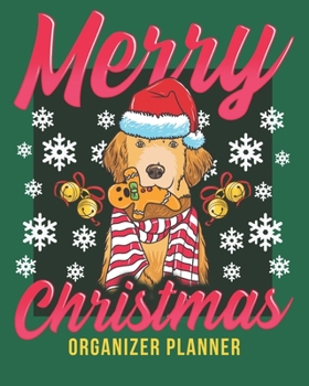 Christmas Planner Organizer Notebook: Holiday Journal Organizing Book for a happy and stress free season