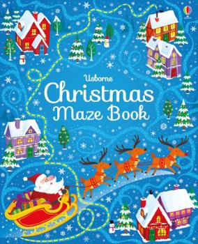 Usborne Christmas Maze Book - Book  of the Usborne Maze Puzzles