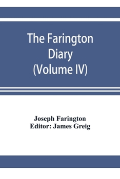 Paperback The Farington diary (Volume IV) Book