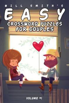 Paperback Will Smith Easy Crossword Puzzle For Couples - Volume 1 Book