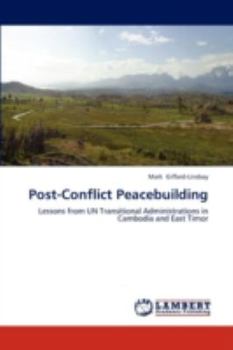 Paperback Post-Conflict Peacebuilding Book