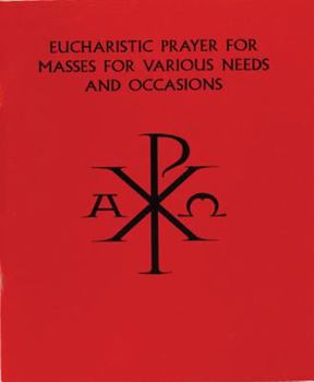 Paperback Eucharistic Prayer for Masses - Various Needs Book
